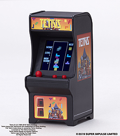 ミニ筐体ゲームシリーズ「TINY ARCADE」の第3弾は「テトリス」と