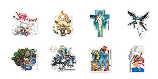 士郎正宗の世界展」，会場の物販情報を解禁。攻殻機動隊やアップル