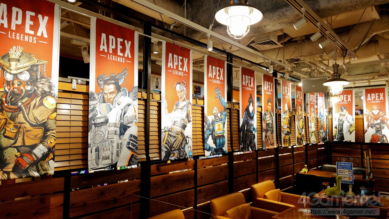 Apex Legends」のコラボカフェ「ネッシーカフェ」本日オープン
