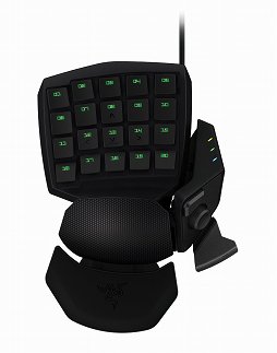 Razer，左手用キーパッドの新製品「Razer Orbweaver」を発表