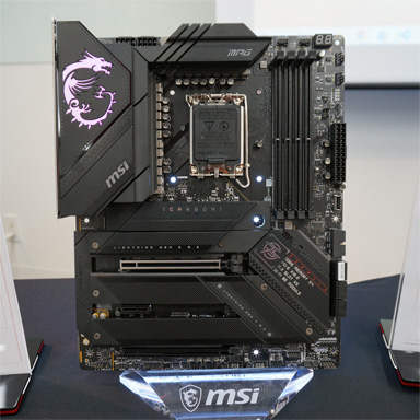 10月20日発売予定のMSI製Z790マザーボードは電源周りを大幅強化。実機