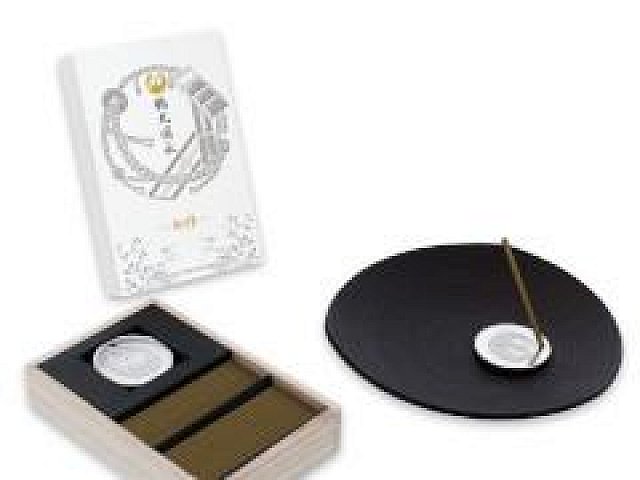 刀剣乱舞-ONLINE-」，刀剣男士5振りをイメージしたお香とお香立ての