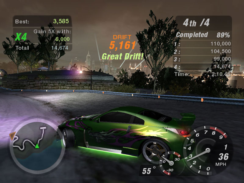 シミュレーション - ニード・フォー・スピード アンダーグラウンド2