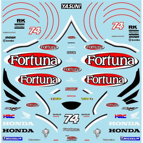 ミュージアムコレクション 1/12 ホンダ RC211V `02 Fortuna 加藤大治郎