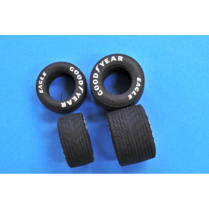 モデルファクトリーヒロ 1/20 80年代 F1用 メーカーロゴ印刷済 レイン