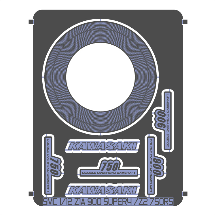 SMC 1/12 カワサキ Z1/Z2 チェーンパーツ | クアトロポルテ 通販