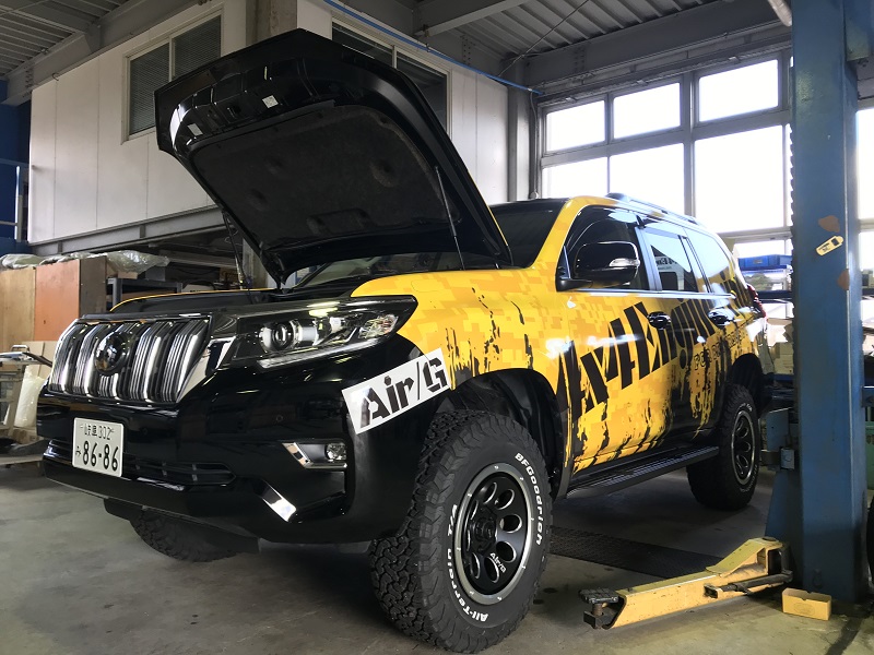 開発情報！カントリーサスペンション150系プラド編 - フォーバイフォー