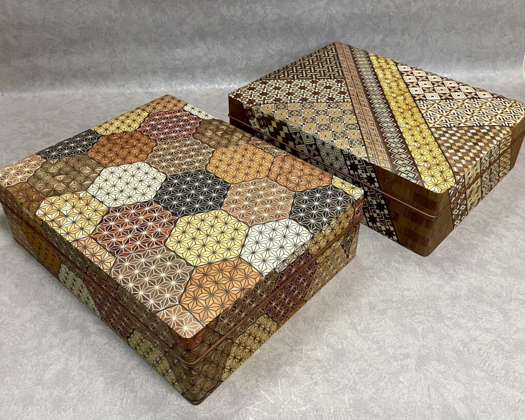 日常使いする「箱」にもこだわってみる。箱根の伝統工芸品、寄木細工の