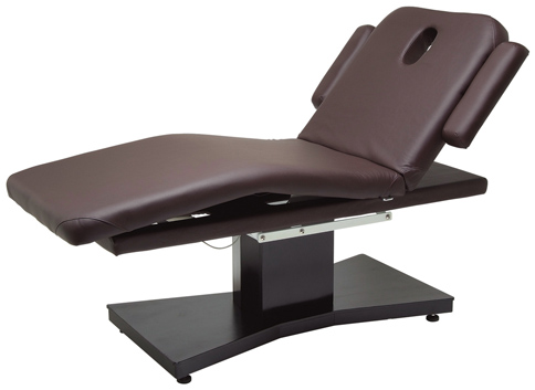 FV-711 ジラフィー 電動エステベッド (ブラウン) | 株式会社フィフティ