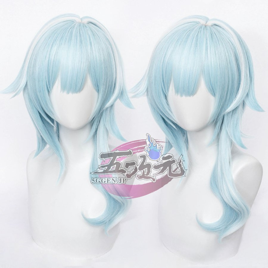 三分妄想 原神 コスプレ エウルア ウィッグ