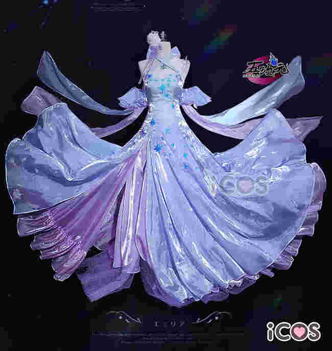 三分妄想 コスプレ Re：ゼロから始める異世界生活 エミリア ウィッグ