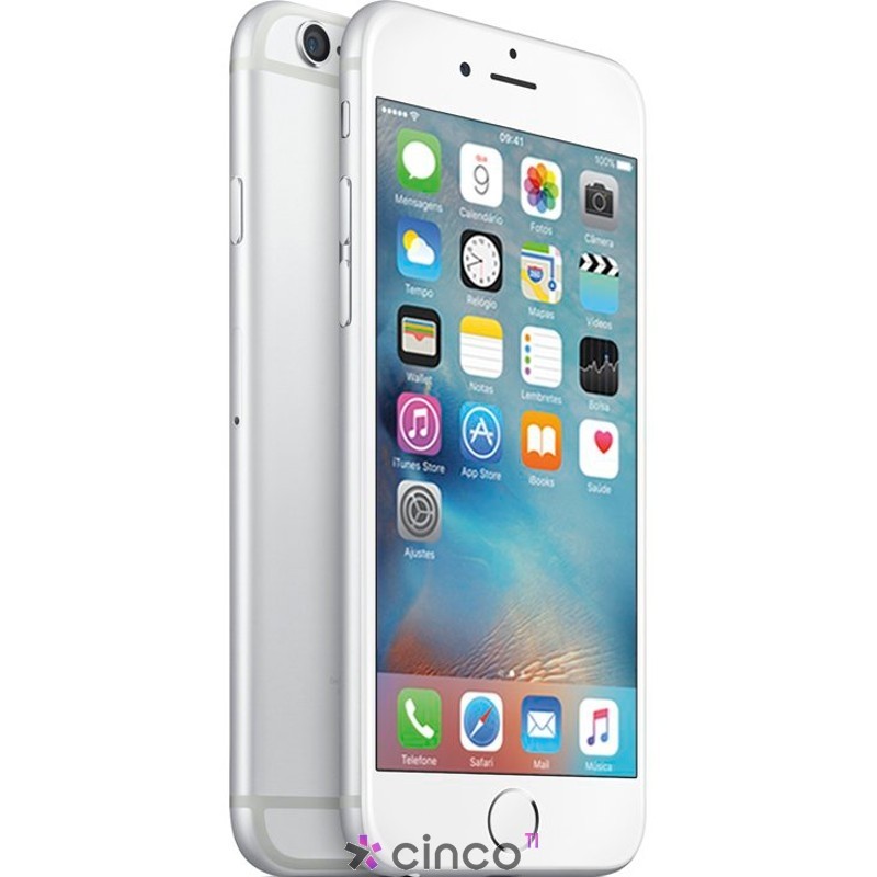 Iphone 6 Prata 128GB Apple MG3F2BR/A - Cinco TI
