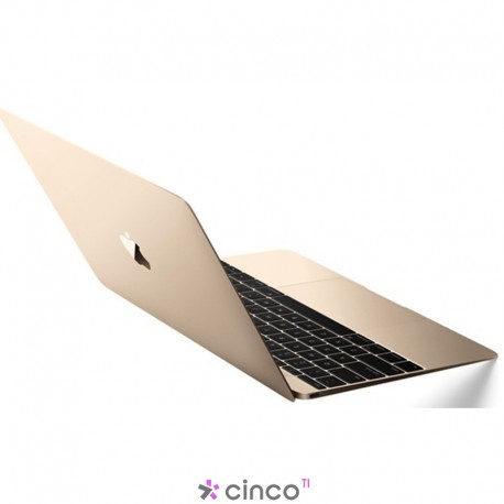 Macbook Apple 12.0 Ouro M 1.2GHZ 8GB 512GB MLHF2BZ/A - Cinco TI