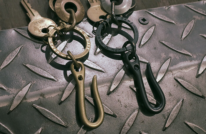 ブラス（真鍮）製・キーフック