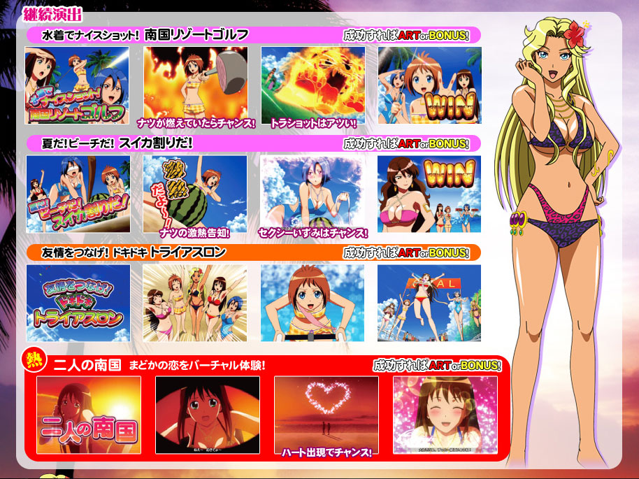 777タウン.net オンライン キュインぱちすろ南国育ち1st vacation