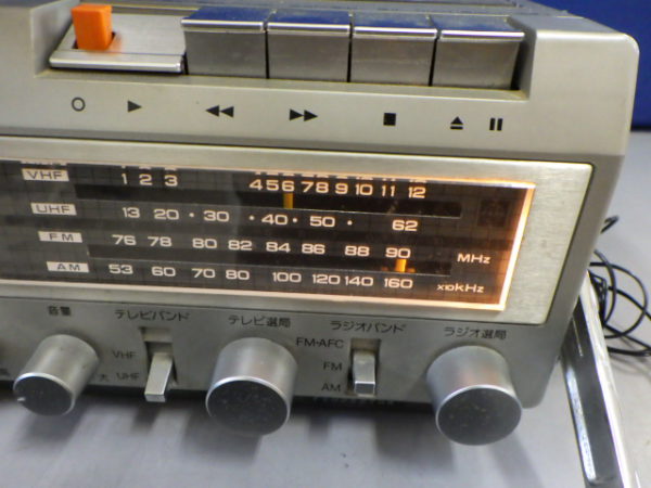 カッコイイ!! 昭和レトロ National ナショナル TH6-X30 ラテカセ