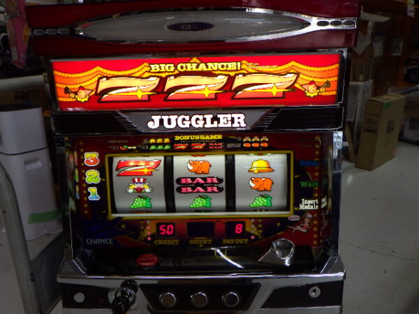 SアイムジャグラーEX-TP 6号機 小型データカウンター ナミダス-L