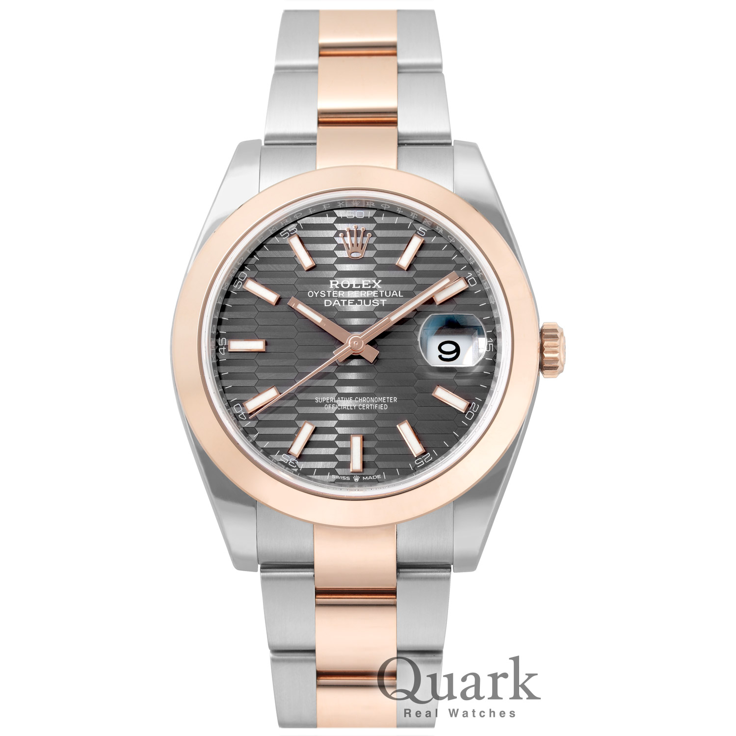 ロレックス デイトジャスト41 Ref.126301 スレートフルーテッド