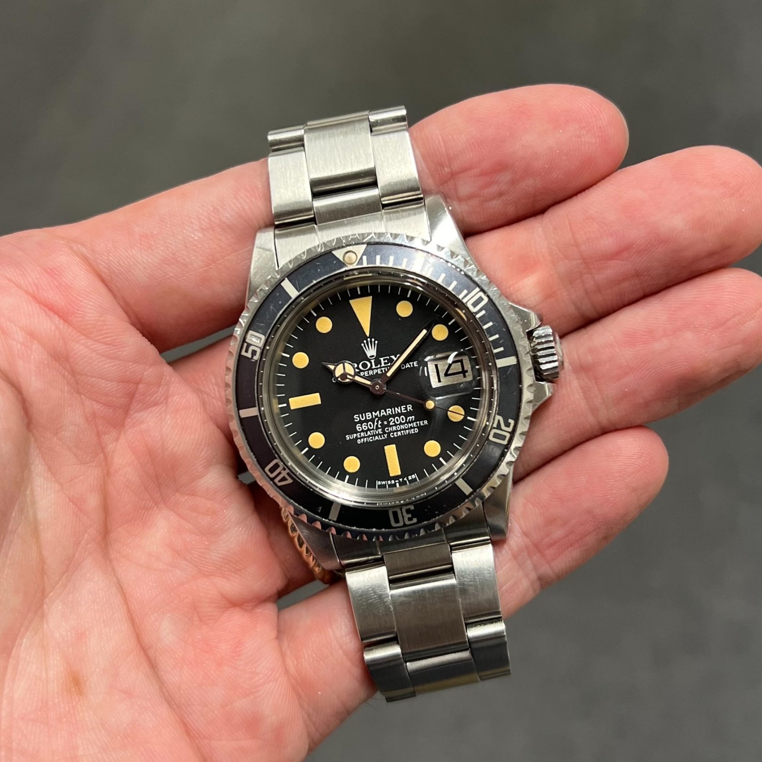 ロレックス サブマリーナー Ref.1680 ブラックダイヤル ヴィンテージ