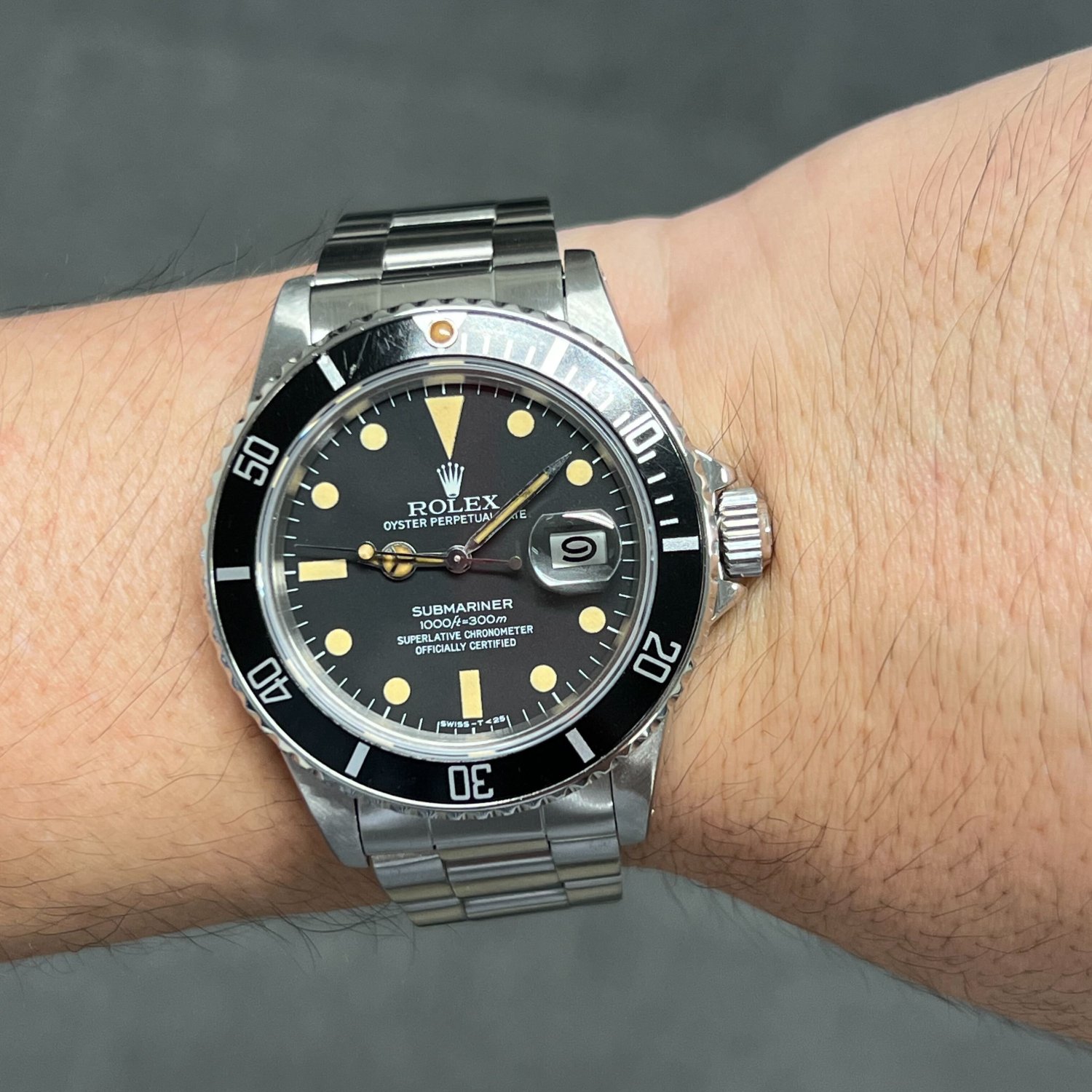 ロレックス サブマリーナー Ref.16800 ブラック ヴィンテージ 262982