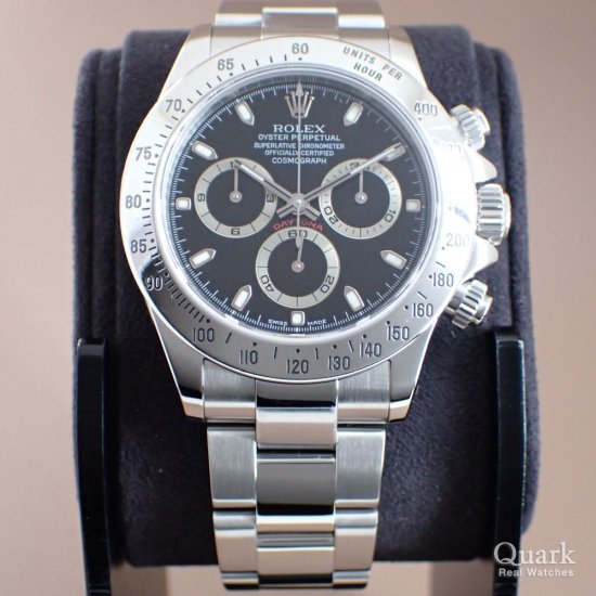 ロレックス デイトナ Ref.116520 ブラック 新品｜ロレックス専門店クォーク