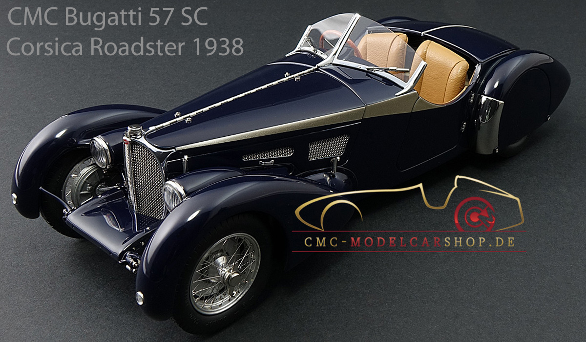 CMC Bugatti 57SC Corsica Roadster M-106 cmc model car shop