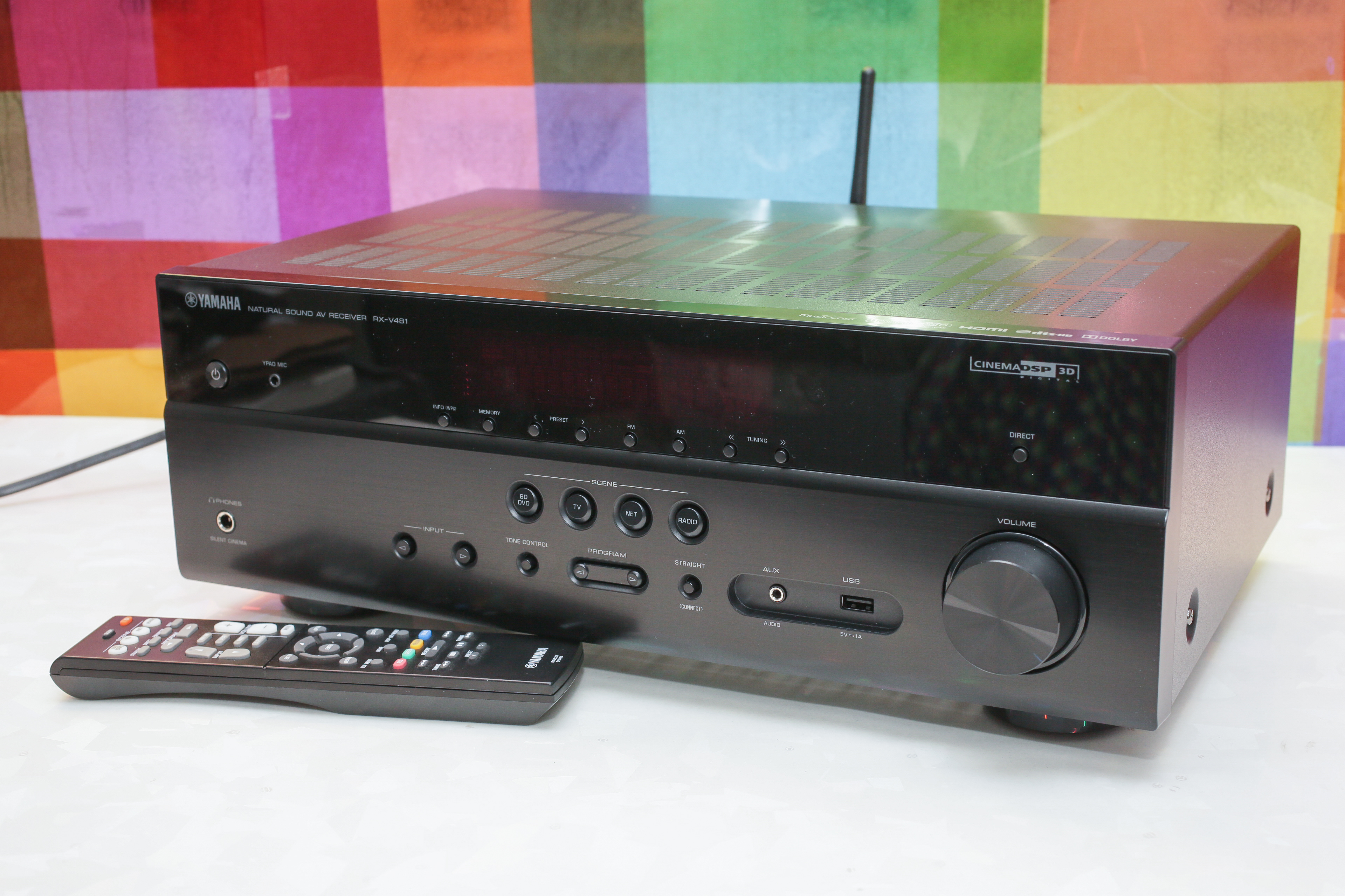 Yamaha RX-V481 review: Receiver giveth great sound for the money