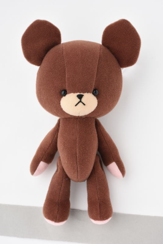 くまのがっこう 「ジャッキーの着せかえ帖」ジャッキーのボディ(型紙