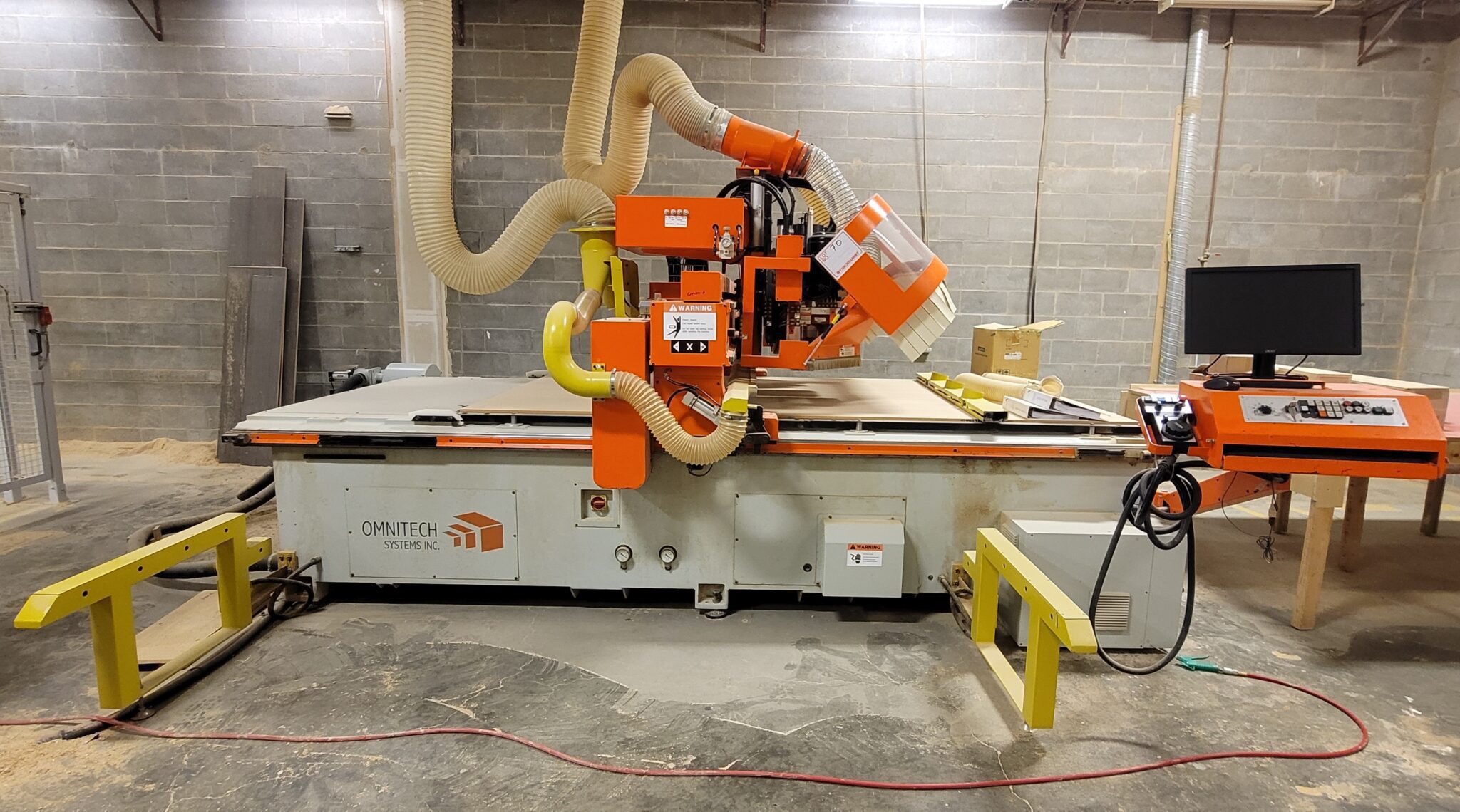 Used Omnitech SELEXX/PAL CNC Router – Coast Machinery Group