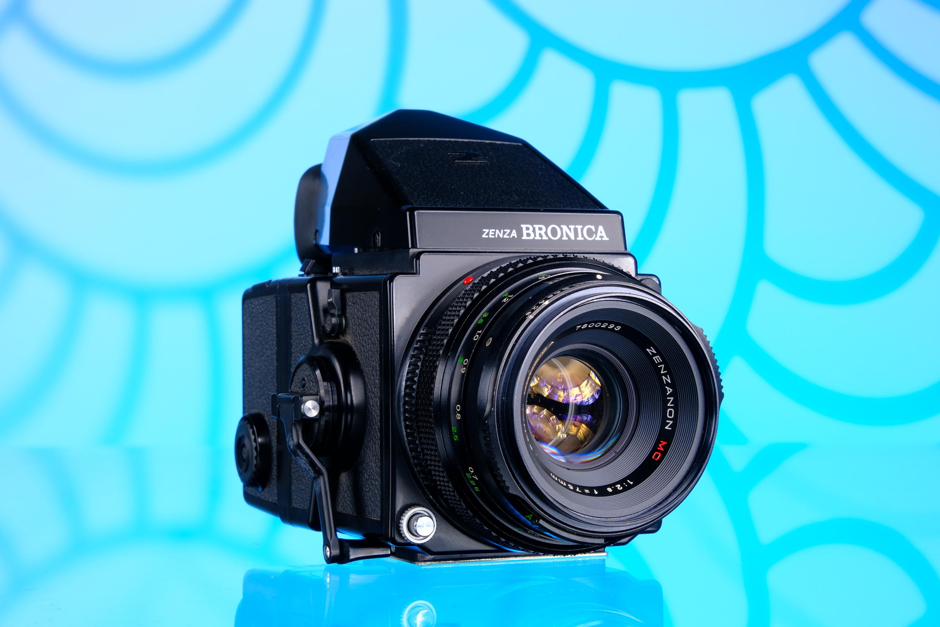 Bronica ETRs 645 Medium Format Film Camera + 75mm F/2.8 – Coastal