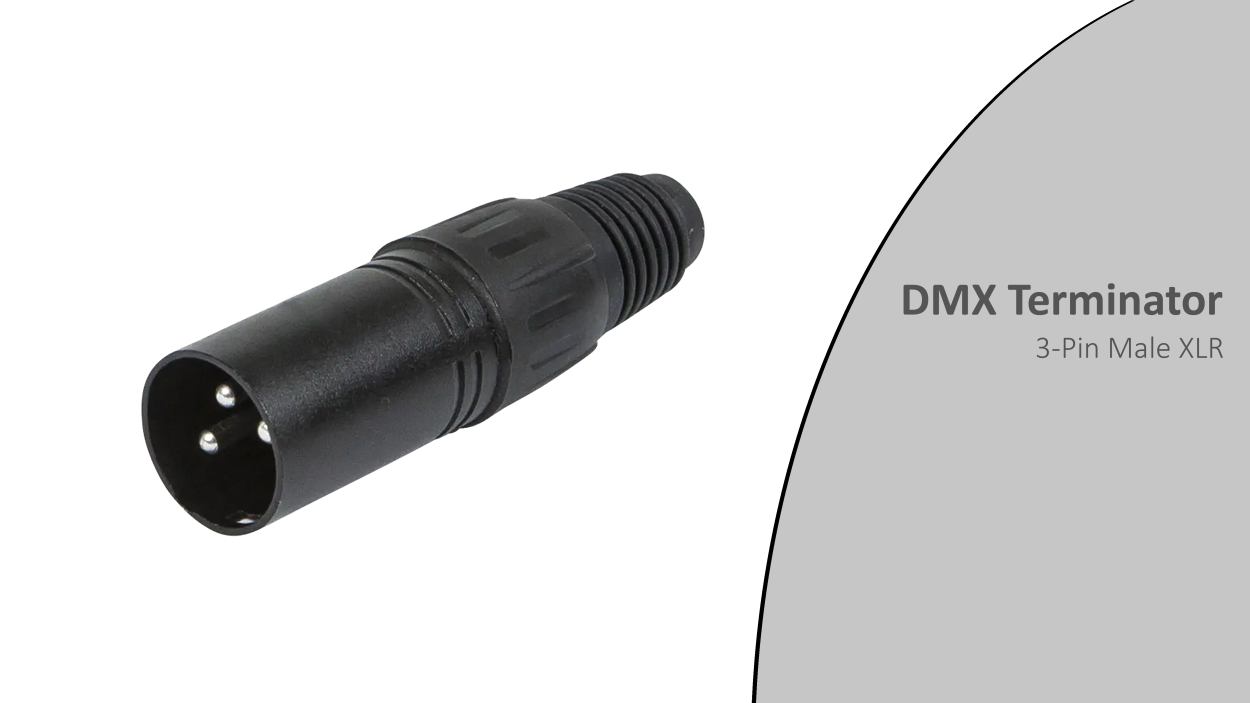 DMX Terminator (3-Pin Male XLR)