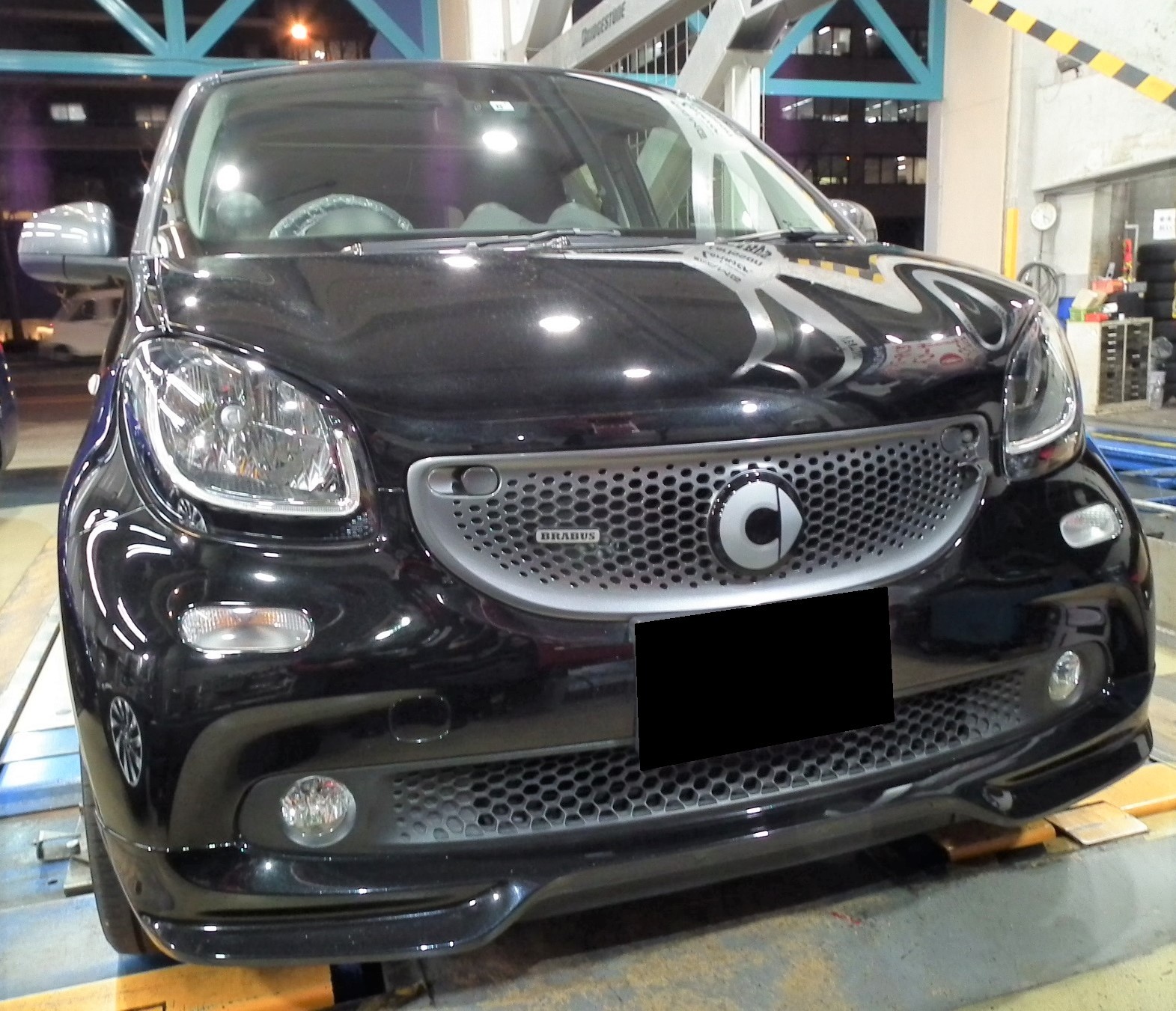 スマート フォーフォー【 LED ヘッドライト 交換 】作業紹介