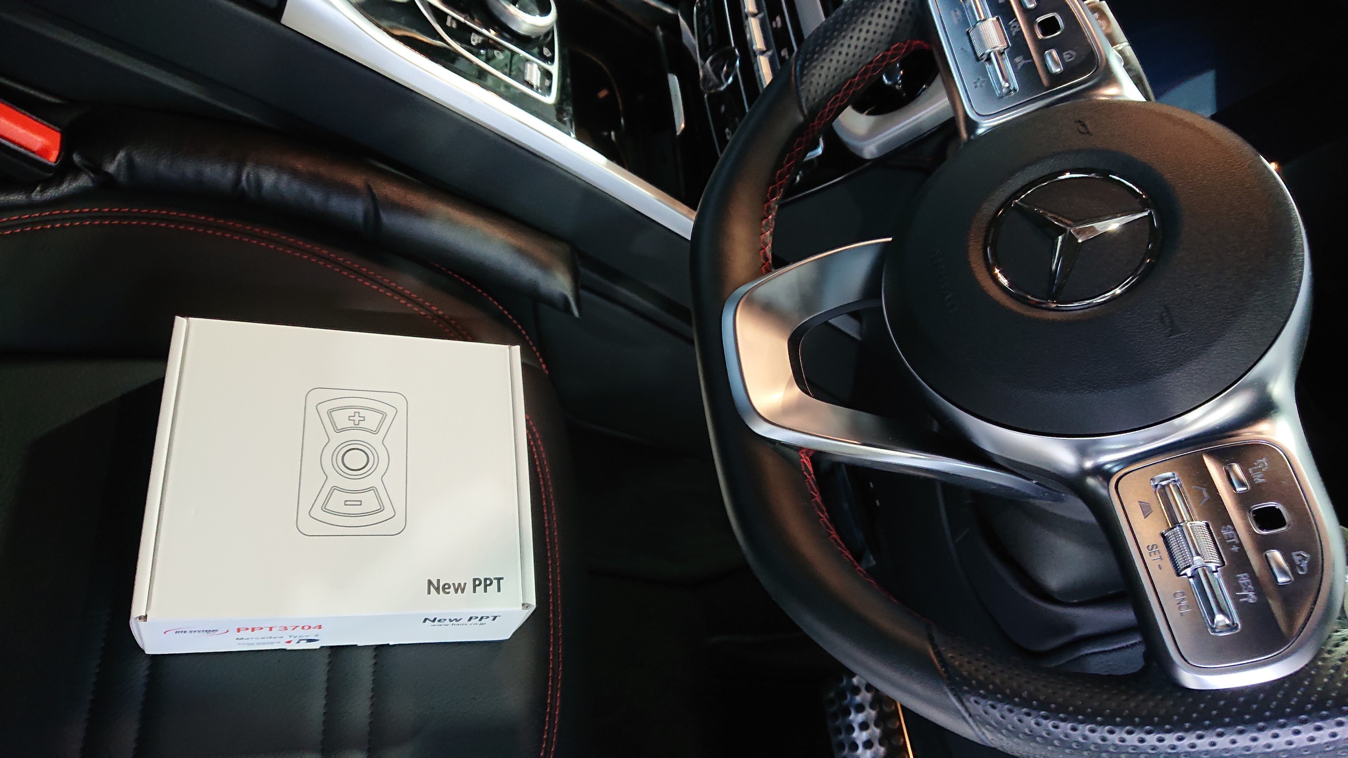 DTE SYSTEMS スロットルコントローラー New PPT の取付 ／ メルセデス