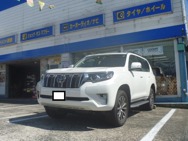 現行プラドへTDIチューニング＋TVキットの取り付け☆ | トヨタ