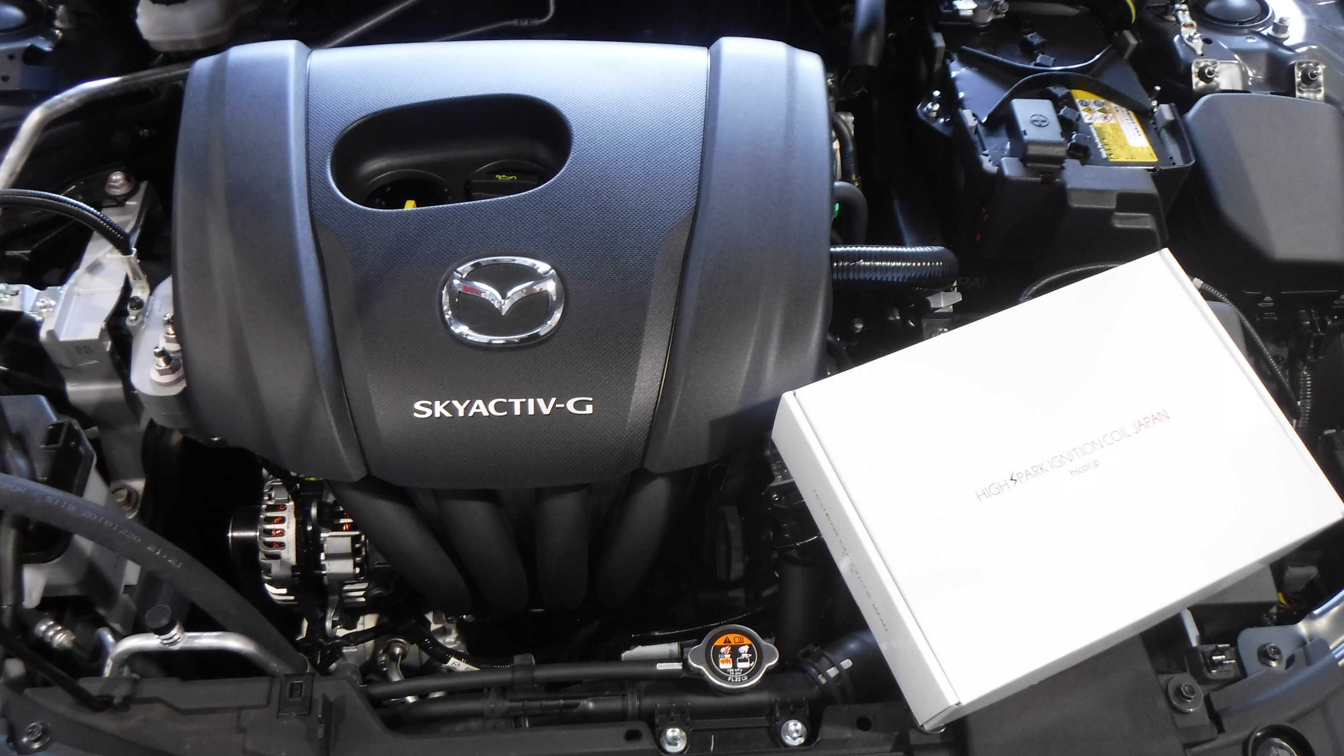 HIGH SPARK IGNITIONCOIL（ハイスパーク イグニッションコイル）取付