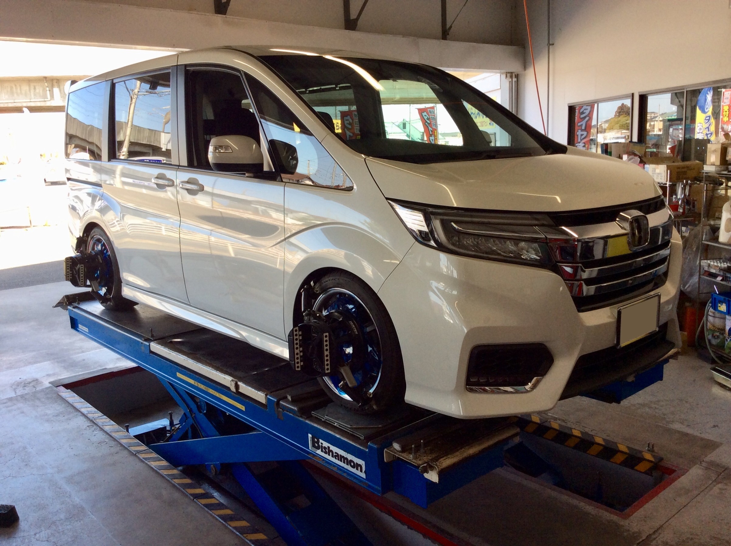 ステップワゴンスパーダ RP3 車高調取り付けます！ | ホンダ