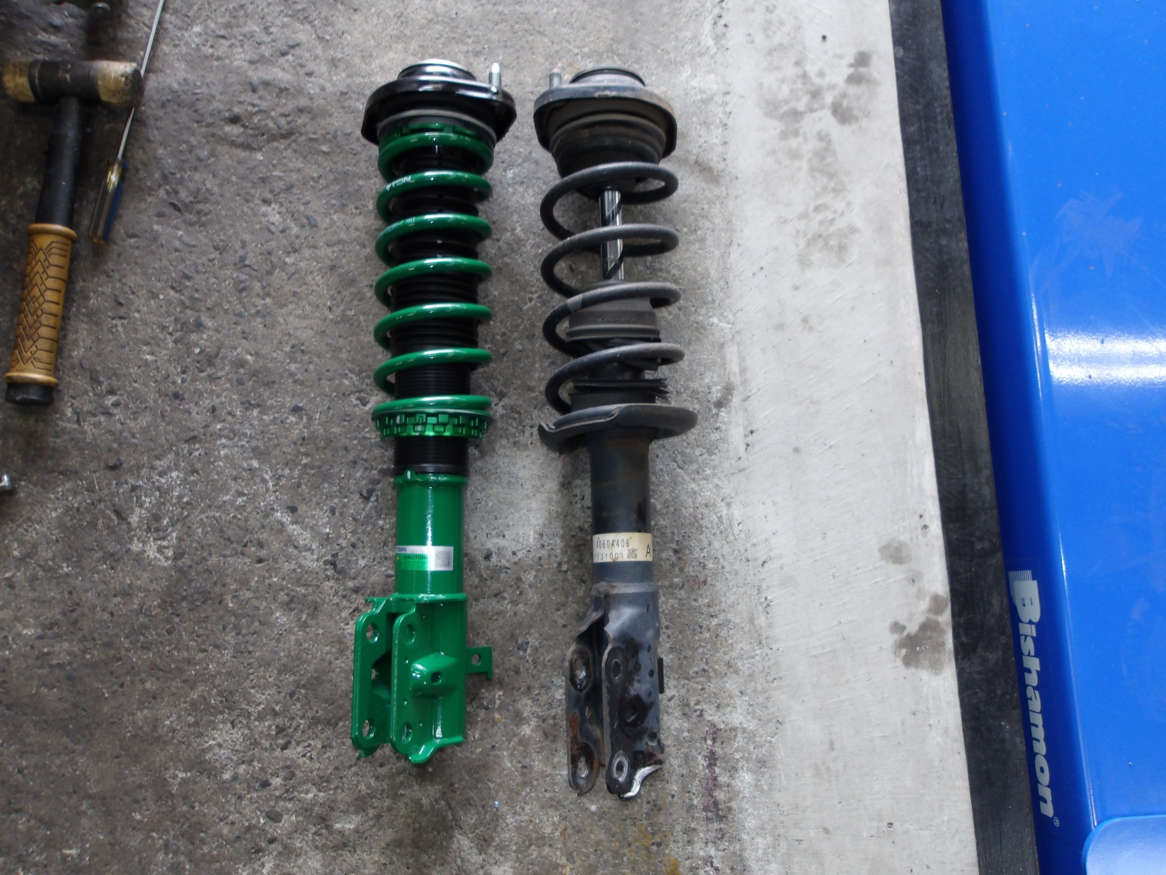 デイズ（B21W）テイン製車高調「STREET BASIS Z」装着＆アライメント