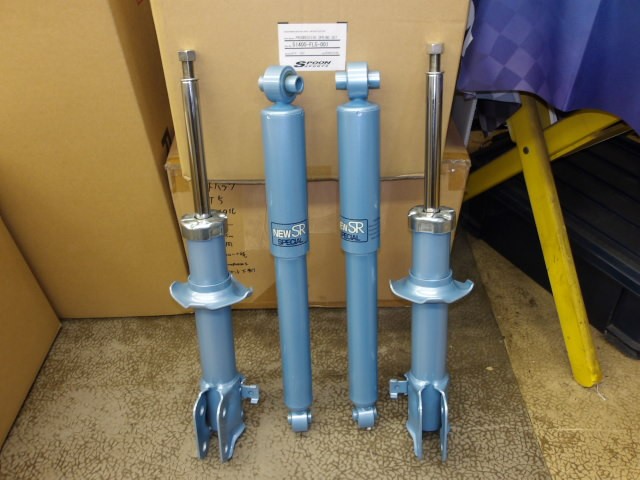 ラパン（HE21S）KYB製ショックアブソーバー「ニューSRスペシャル」装着