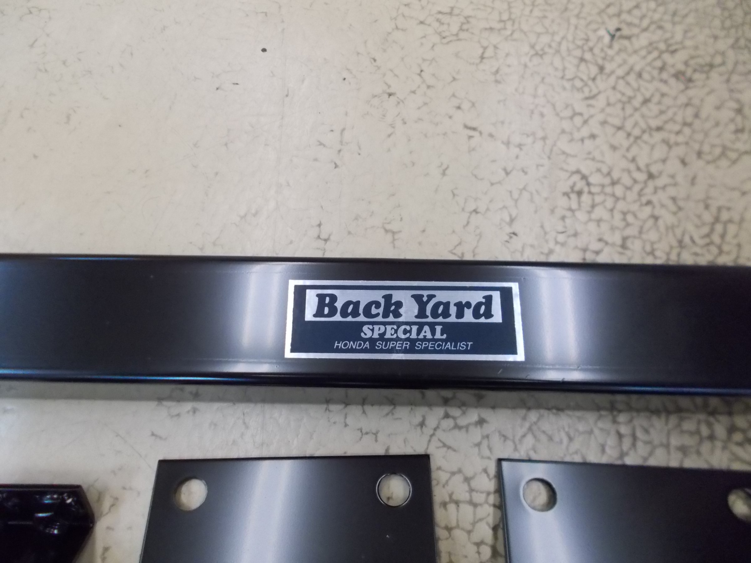 S660 バックヤードスペシャル製「フロントダブルブレース」装着