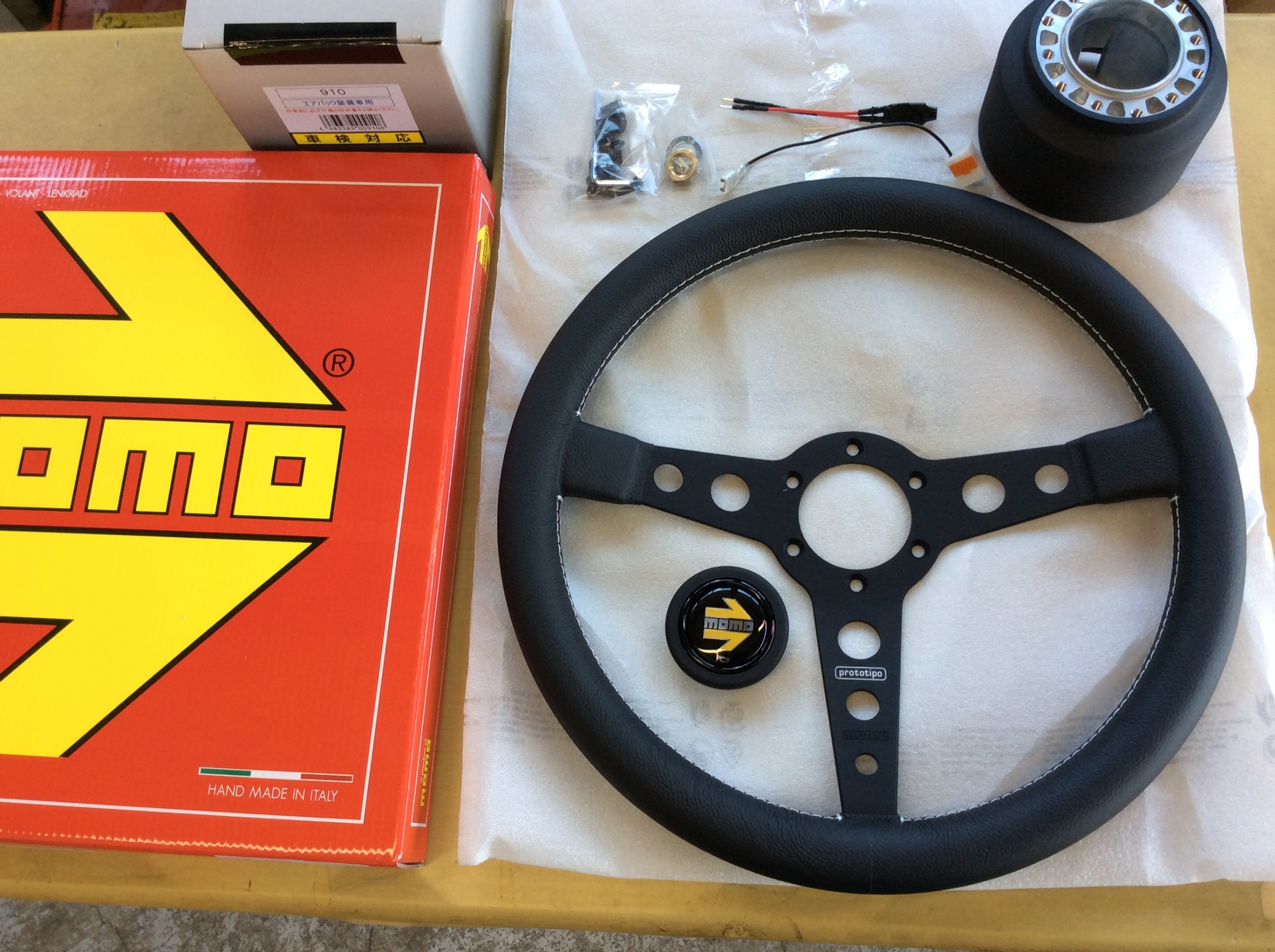 ロードスターNB6 MOMOステアリング交換＆アライメント調整 | マツダ