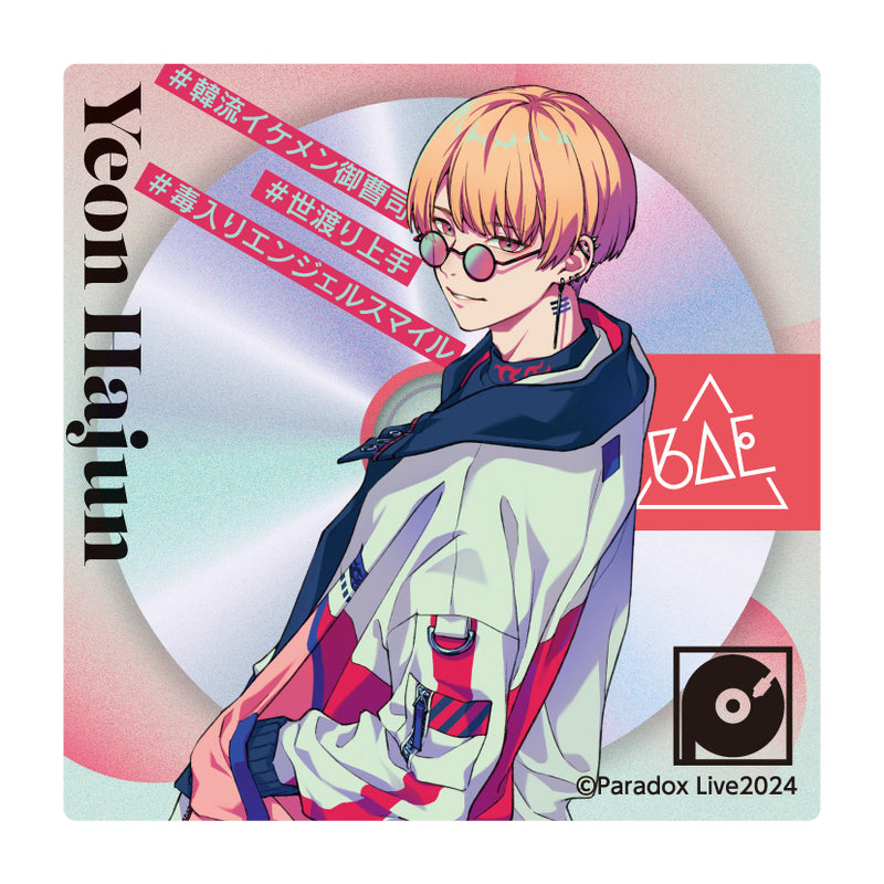 Paradox Live ホログラムステッカー / 燕 夏準| アニメ グッズ 通販
