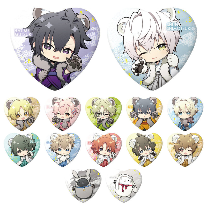 ツキウタ。 THE ANIMATION 2 トレーディングハート缶バッジ（単品）