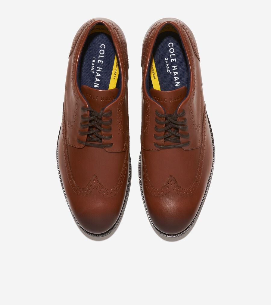 グランドプラスドレスウィングオックスフォード mens. 0.0 | COLE_HAAN