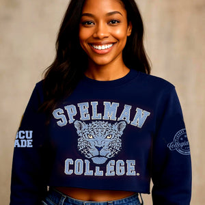 Spelman College | Chenille Vintage Crop (a** – collegiateluxe