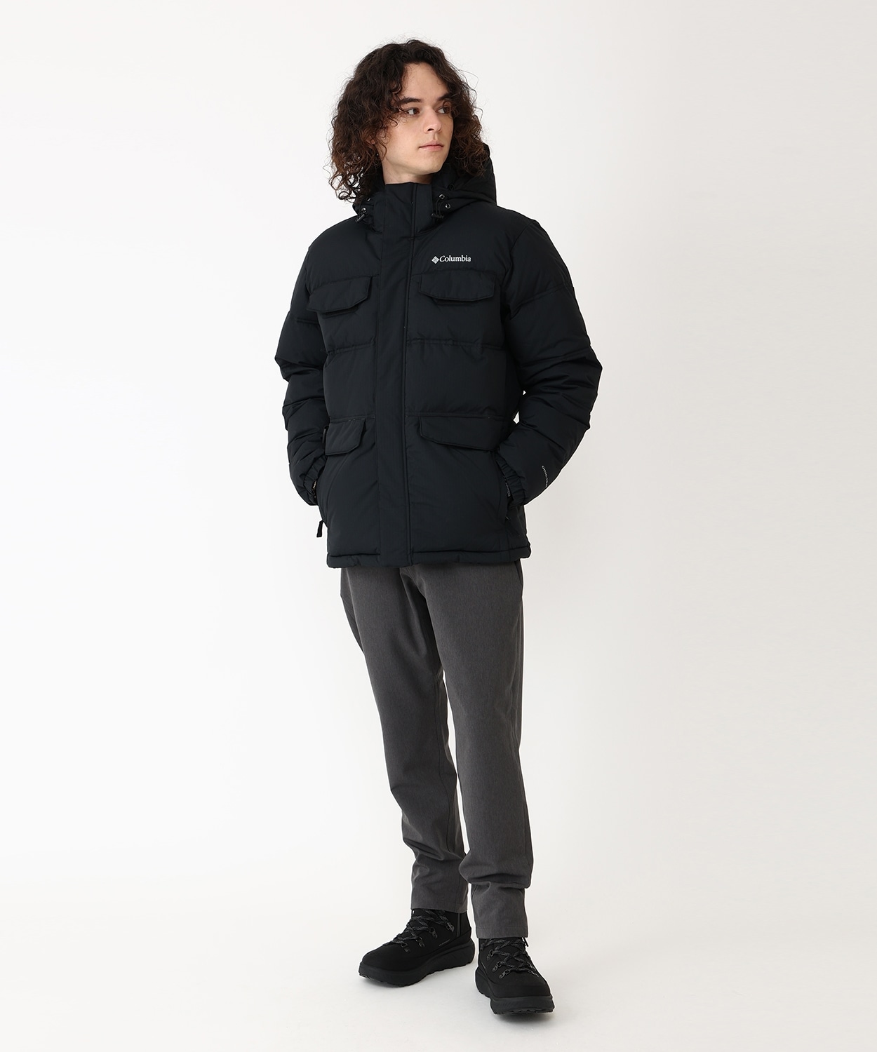 ランドローマーパファージャケット(S Black)│コロンビア(Columbia