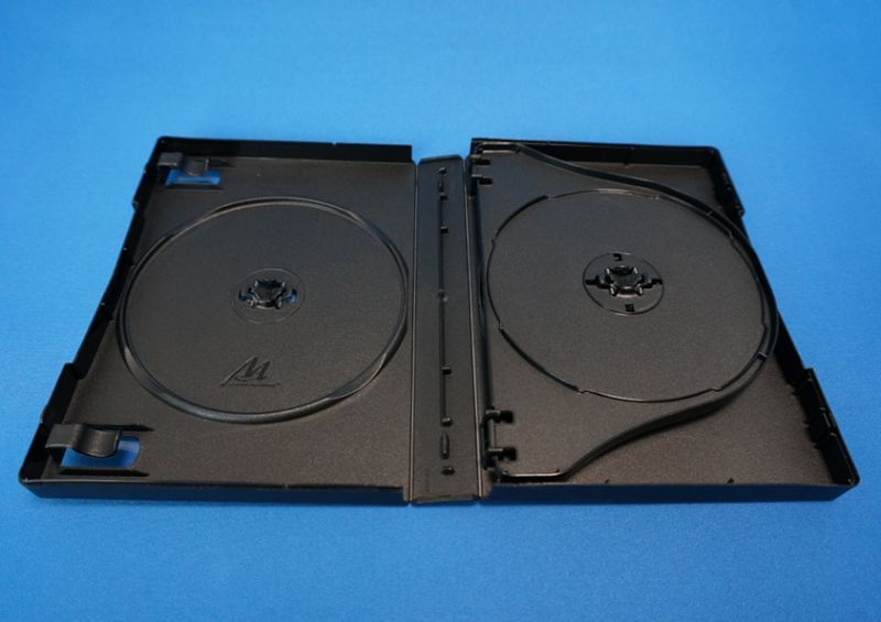 Mロック【ダブルサイズ】DVDトールケース3枚用ケース ばら売りMMB3