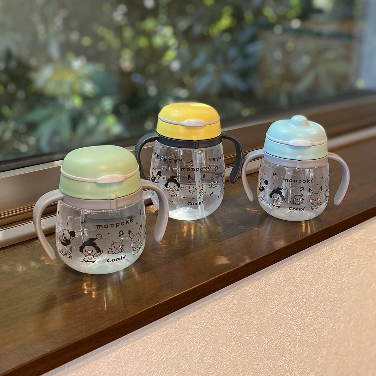 ラクマグ 漏れないストロー 340 モンポケ｜コンビ公式ブランドストア