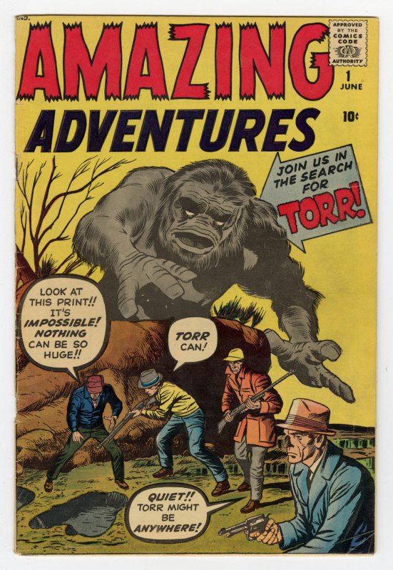 ComicConnect - AMAZING ADVENTURES (1961) #1 - CGC VF: 8.0