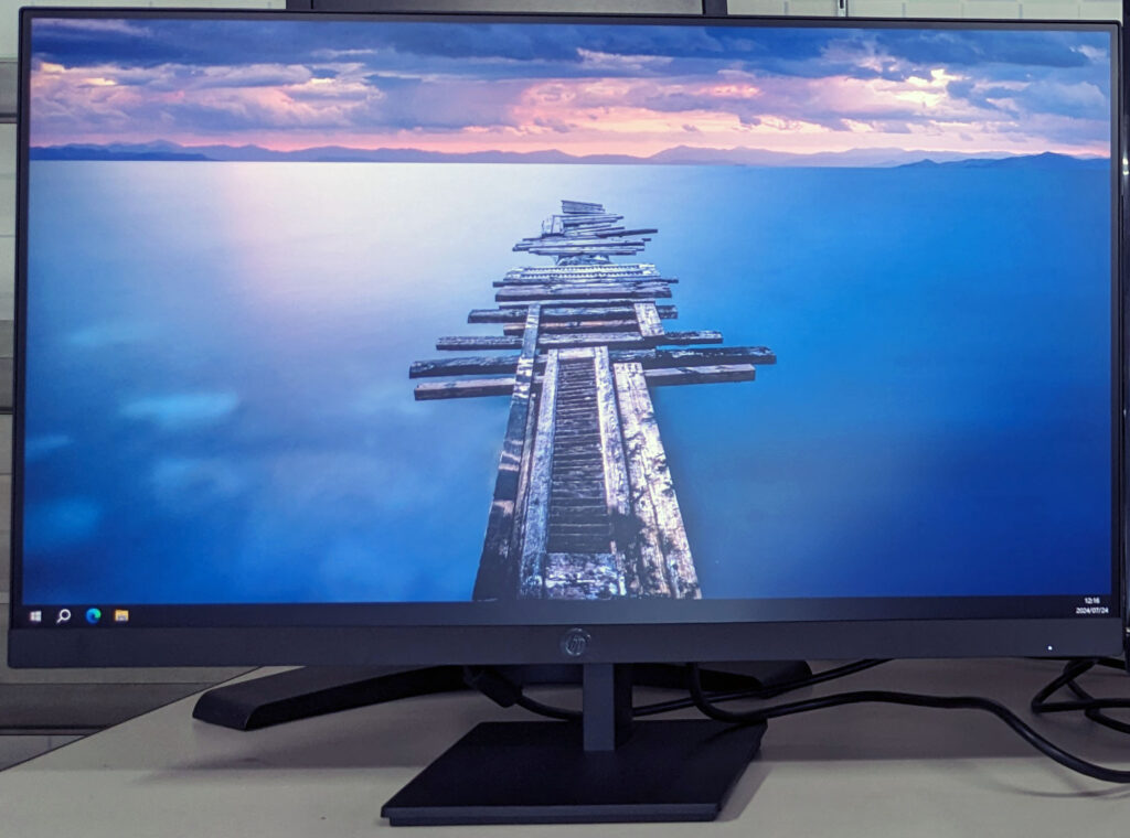 HP 27インチ モニター V27ie G5 使用してみた | コンピュータ・ラボ