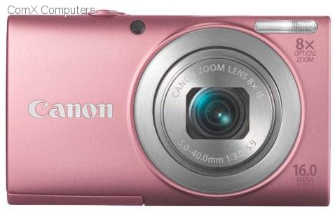 CAMCAPSA4000P Canon Powershot A4000 - Pink, Entry level camera